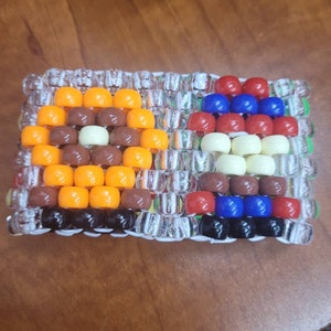 South Park theme Beaded bracelet kandi cuff