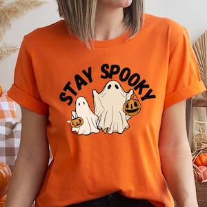 HORROR FRIENDS HALLOWEEN Shirts Funny Halloween Costume, Halloween pumpkin, witch, skull, Monster,  Stay Spooky 2