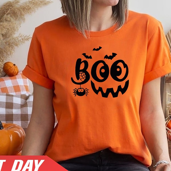 HORROR FRIENDS HALLOWEEN Shirts Lustiges Halloween Kostüm, Halloween Kürbis, Hexe, Schädel, Monster, Boo 2
