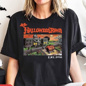 HORROR FRIENDS HALLOWEEN Shirts Funny Halloween Costume, Halloween pumpkin, witch, skull, Monster,  Halloween Town