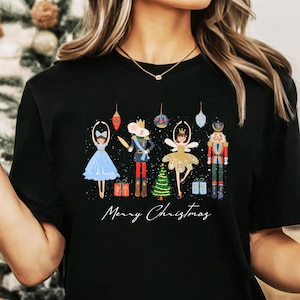 Christmas T-shirt, Christmas Lights Shirt, Christmas Family Top, Holiday ,Gift, Christmas Family Matching Shirt, Santa, Nutcracker