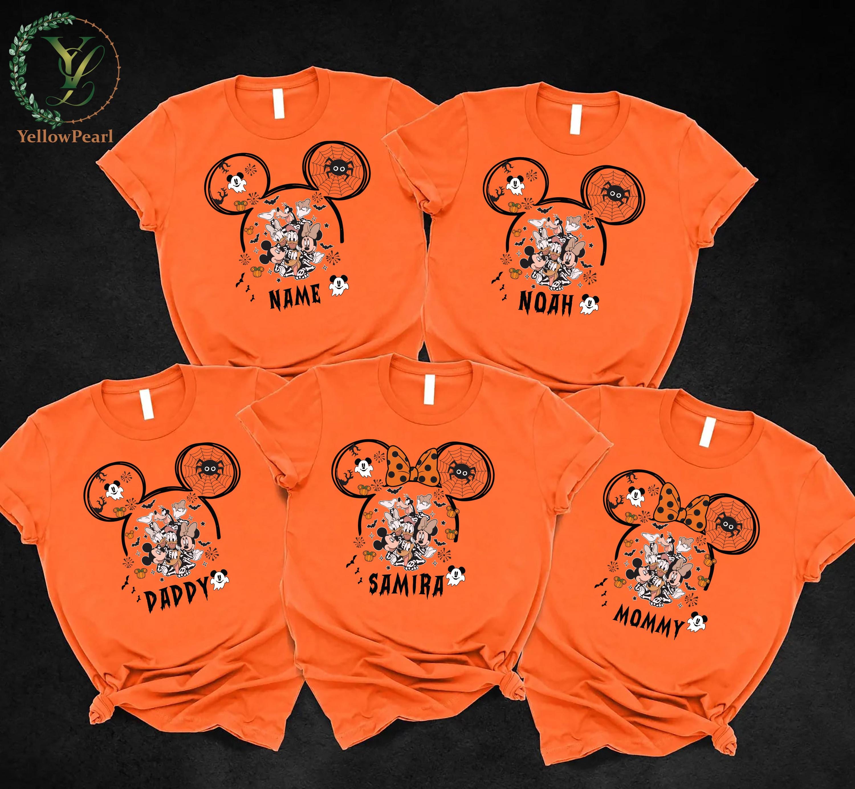 HALLOWEEN Disney Party 2025 Tshirt,Halloween Costume,Trendy Halloween Tshirt,Halloween Ghost T shirt,Spooky Season Tee,Disney Halloween Fri