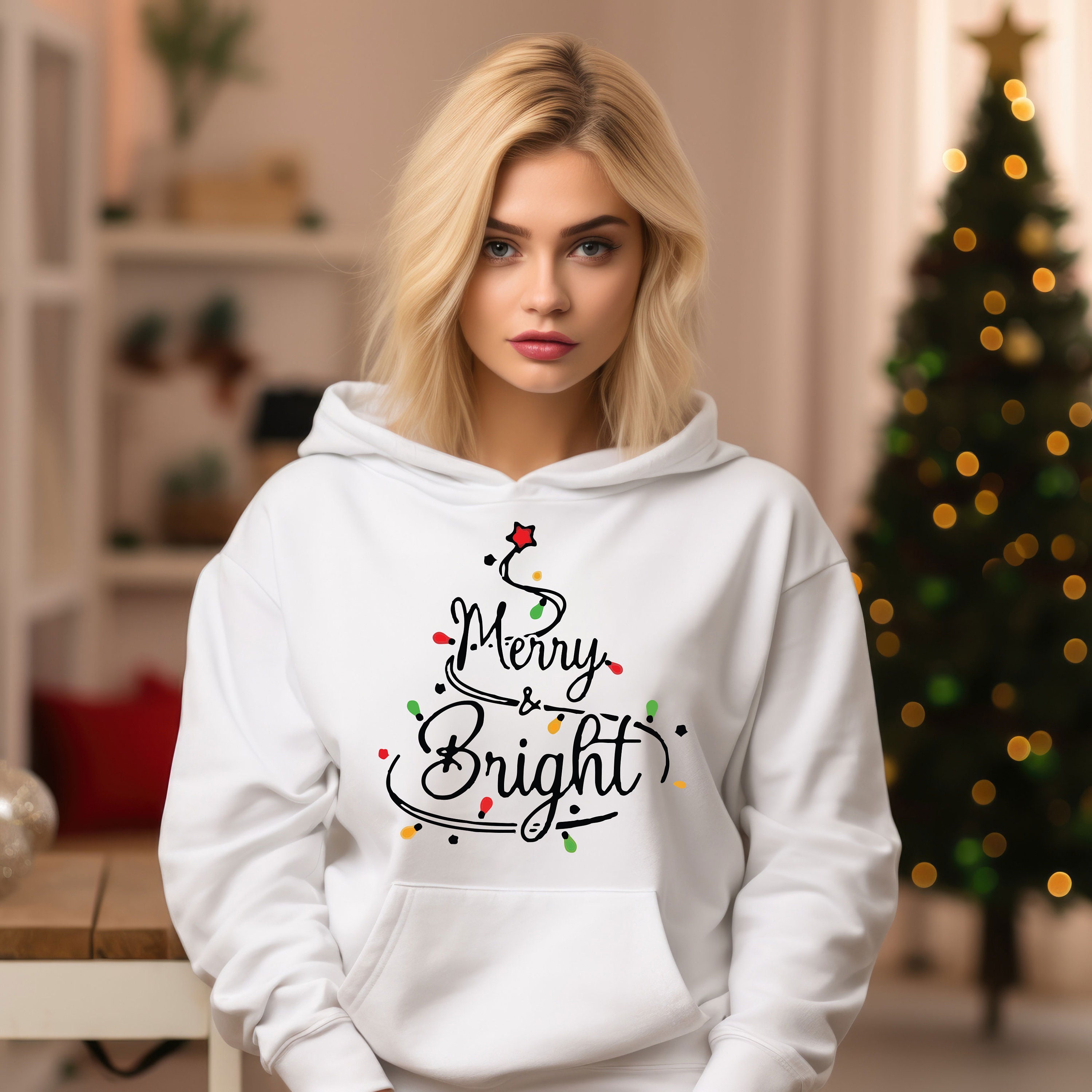Womens christmas hoodie hotsell