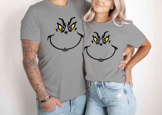 Camiseta Grinch camisa de Navidad linda camisa de Navidad camisa navidena camisa de Navidad para mujer camisas de Navidad para mujeres Etsy Mexico