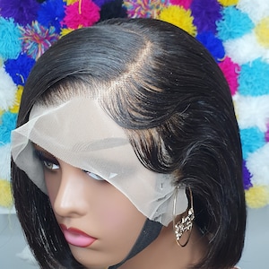 Human hair bob wigs hot sale