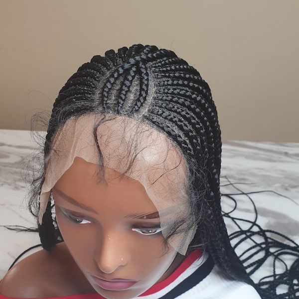 Tribal braids full lace/cornrow full lace wig/Tribal braids/cornrow wig/full lace braided wig