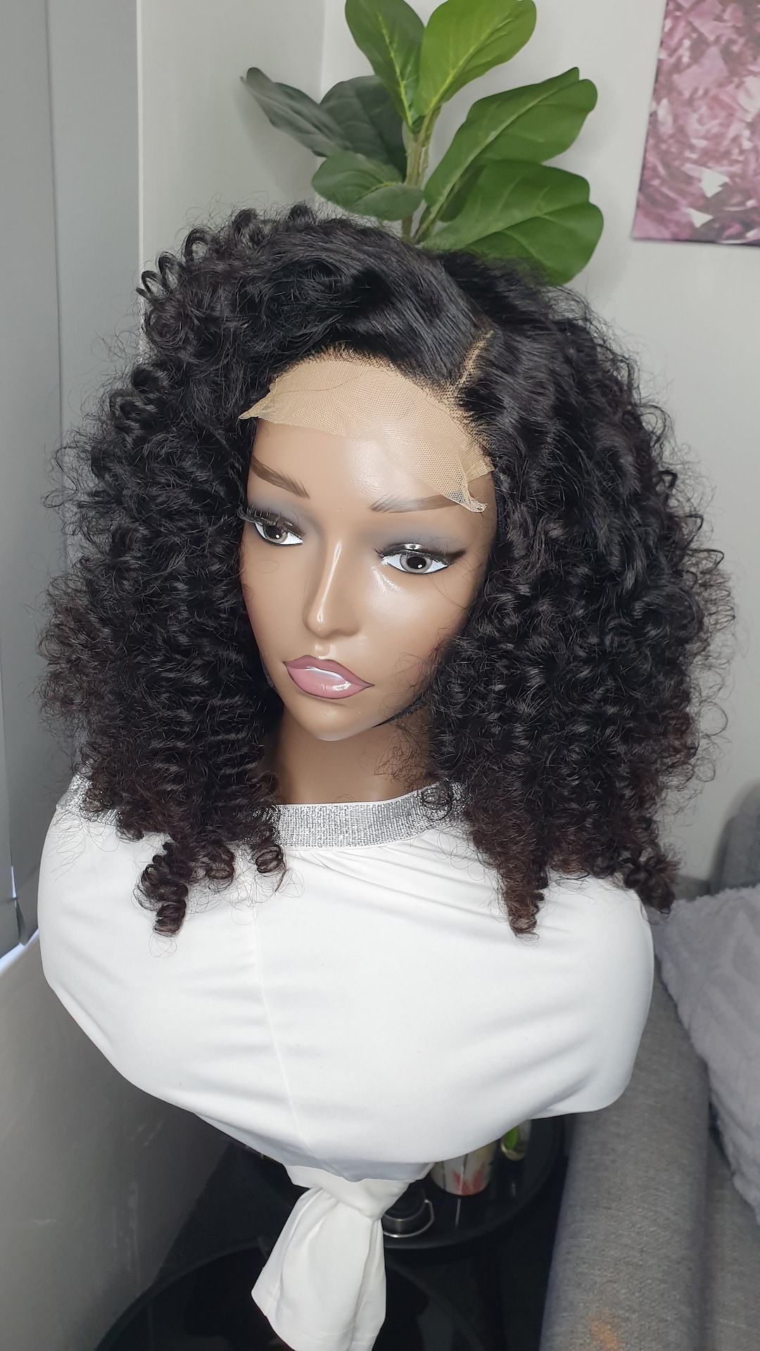 Bouncy Curls Wig/curly Wig/24inches Curly Wig/long Curly Etsy