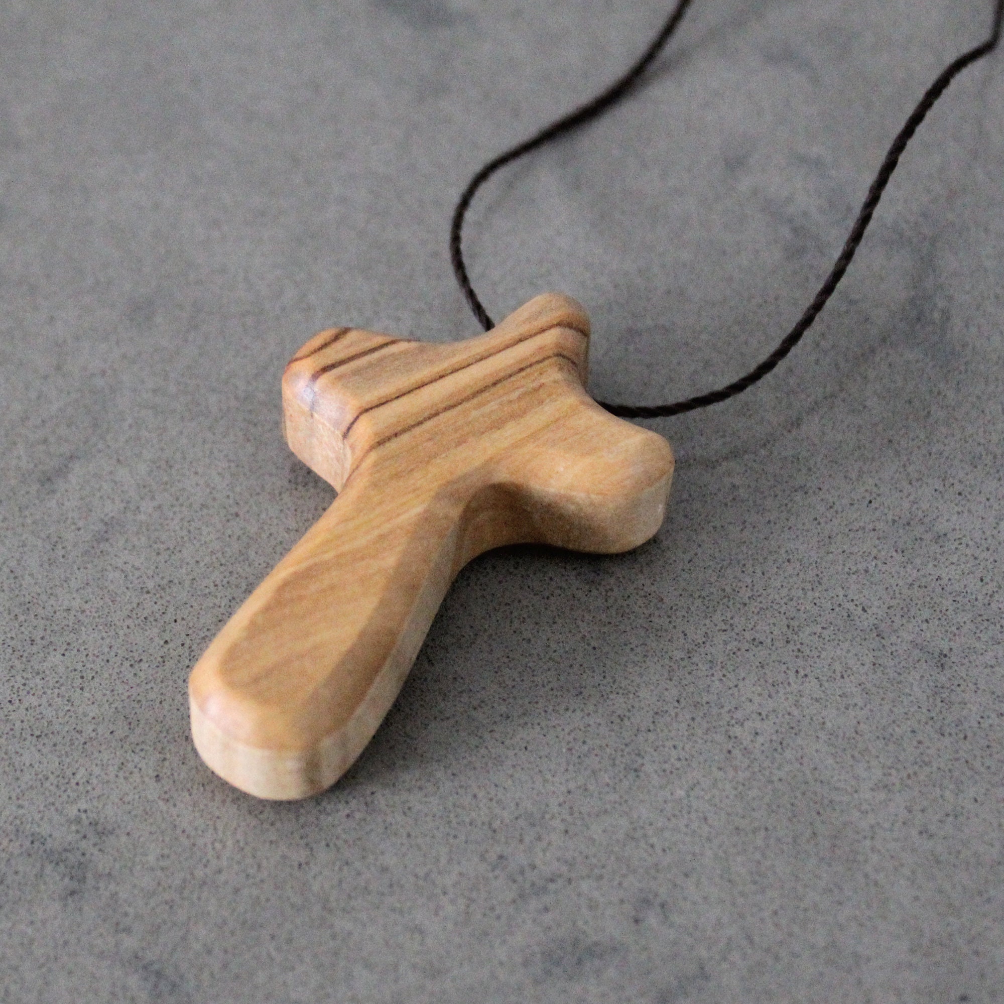  Wooden Cross. Plain Holy Land cross, Olive Wood by Wood Cross :  Home & Kitchen