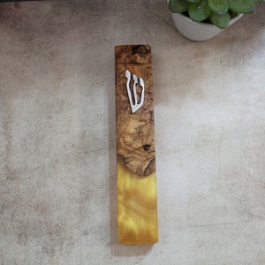 15.5cm / 6.1&quot;, Jewish Heritage & Craftsmanship, Olive Wood Mezuzah, A Perfect Judaica Gift for Every Celebration, Israel-Made Mezuzah Case