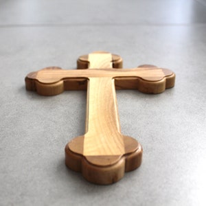 Kreuz aus Olivenholz Handgemacht Heilige Land Jerusalem Bethlehem