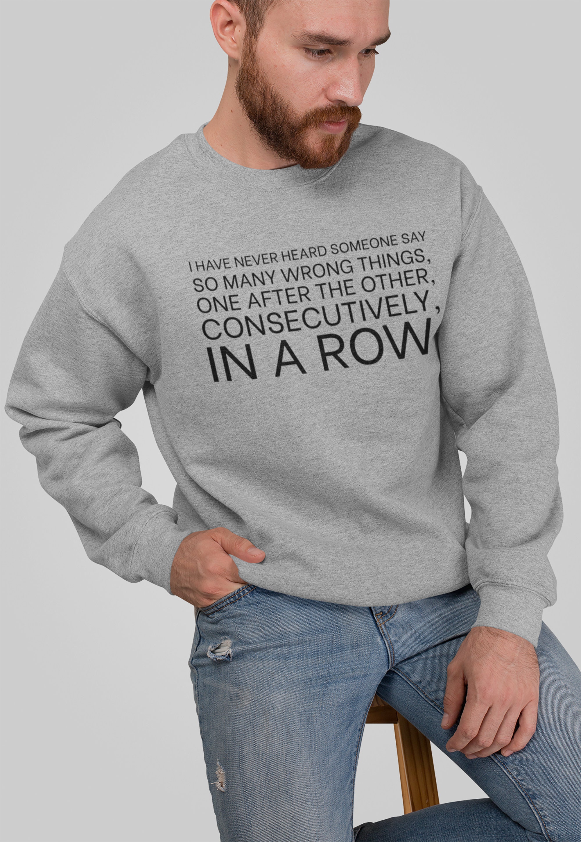 David Rose Quote Sweater I've Never Heard Someone Say so - Etsy