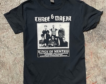Three 6 Mafia Mystic Stylez Mens fashion Brand T Shirt 