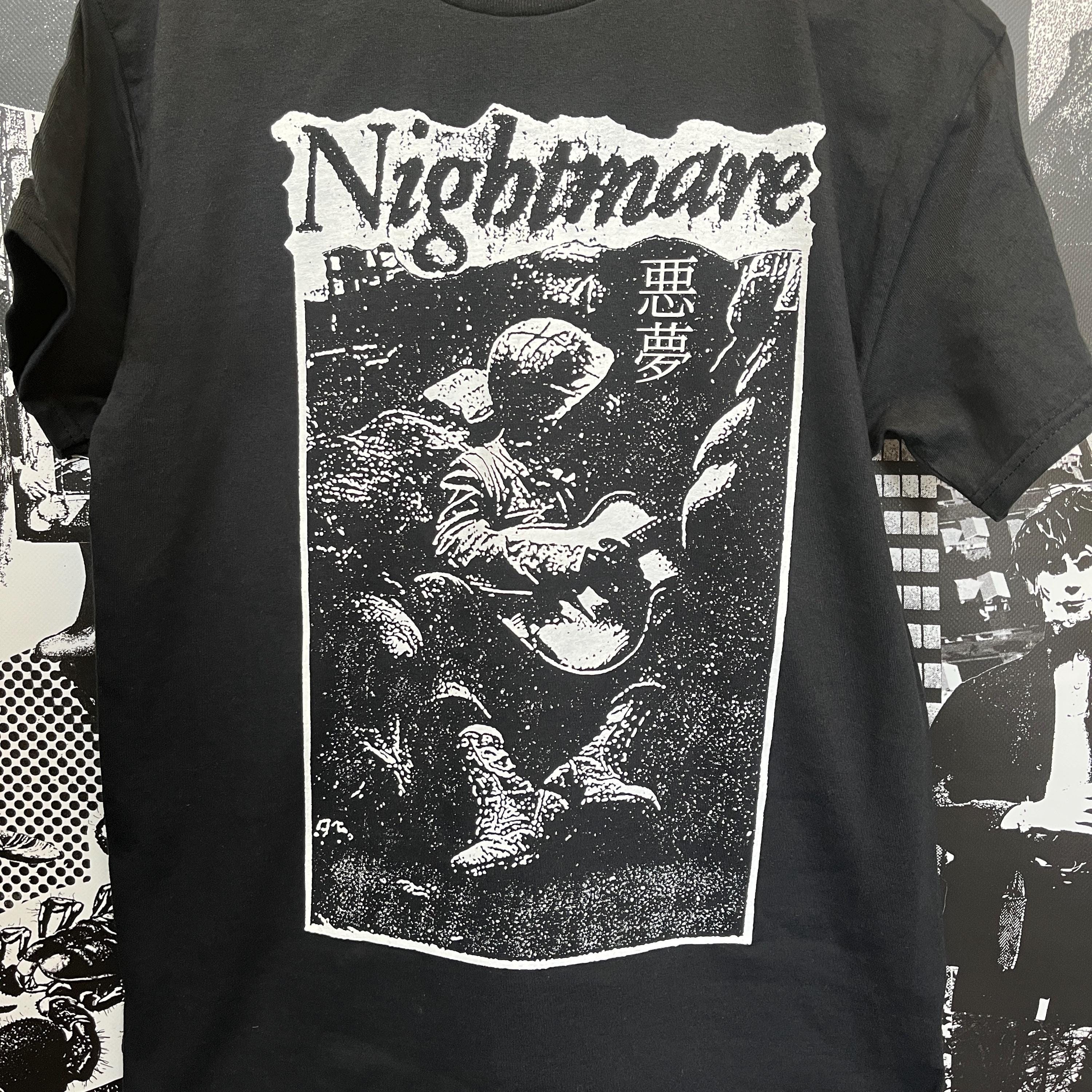 NIGHTMARE vs 氣志團 オリジナルTシャツ Nightmare T-shirt 悪夢 - Etsy