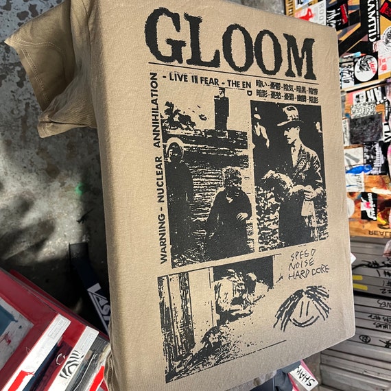 Gloom T-shirt 暗い - Etsy Israel