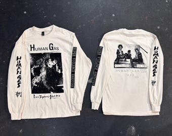Human Gas Shirt - T-shirt, Discharge, Punk, Disclose, Gism, Gauze