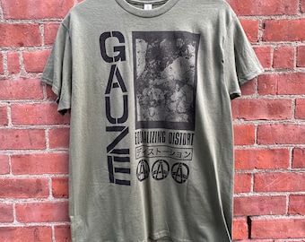 tシャツ gauze shirt レディース メンズ Gauze T-shirt, Classic Old-school Japanese Hardcore, Unisex