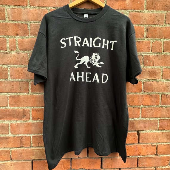 90s Straight Ahead Tシャツ XL Straight Ahead Shirt - Etsy