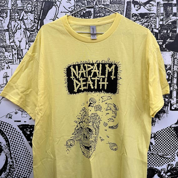 Napalm Death Shirt - Etsy