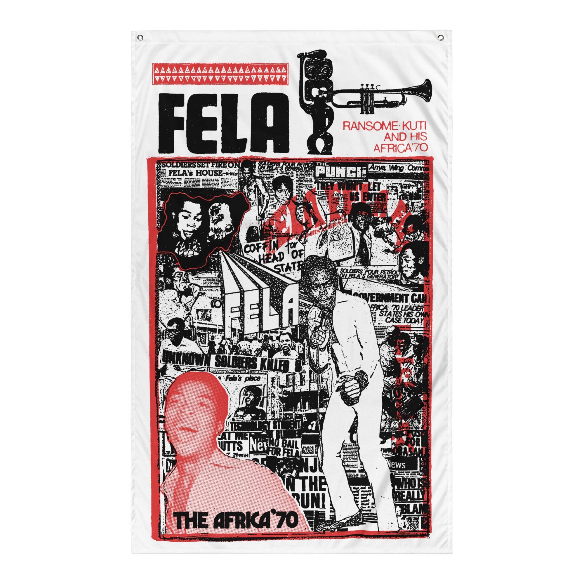 Fela Kuti FELA'S CHILDREN girl's ポストカード Fela's Children - Fela Kuti