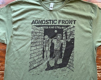 Agnostic Front Shirt - Etsy