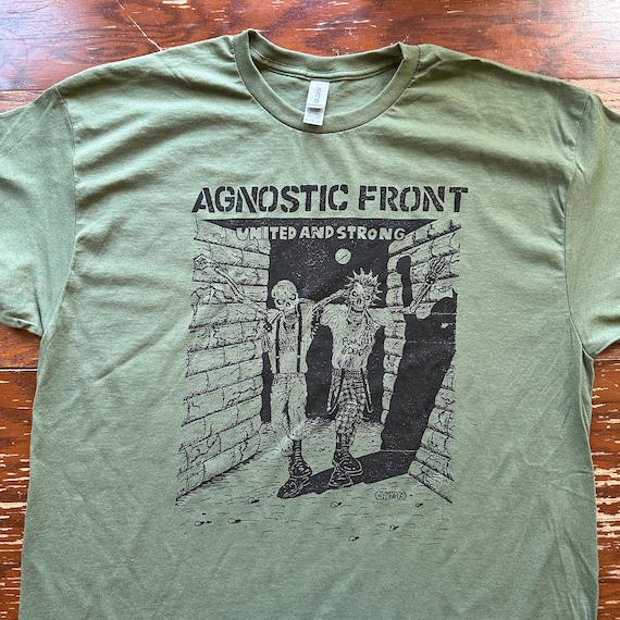 AGNOSTIC FRONT Tシャツ　ヴィンテージ Vintage Agnostic Front Last Warning Tour T-Shirt – Justin Reed