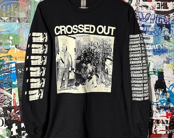 Crossed Out Longsleeve - Etsy
