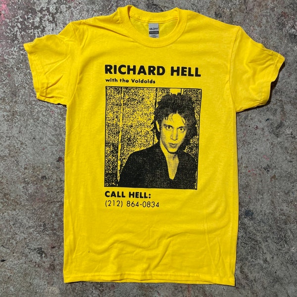 Richard Hell en het Voidoids-shirt