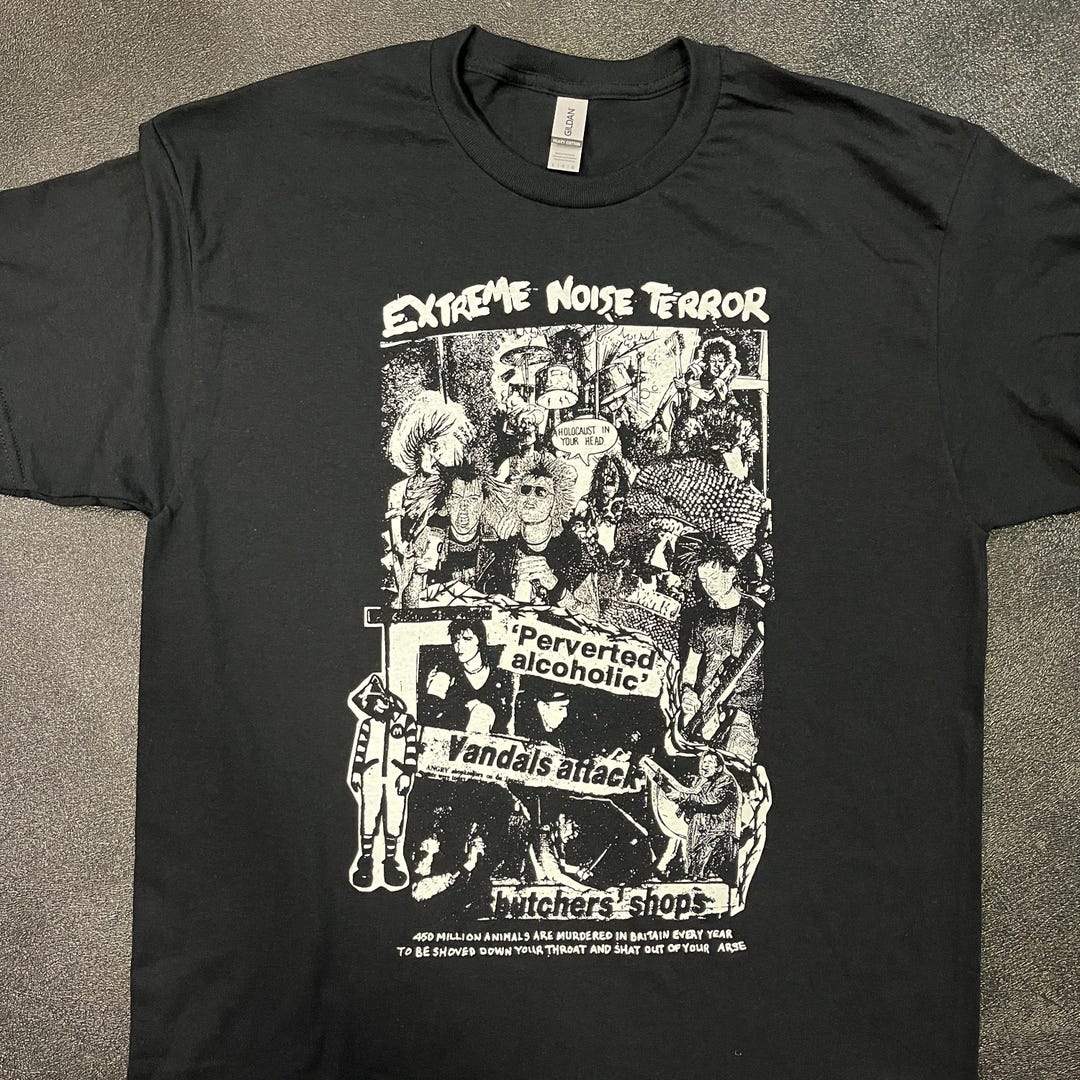 Extreme Noise Terror Shirt - Etsy