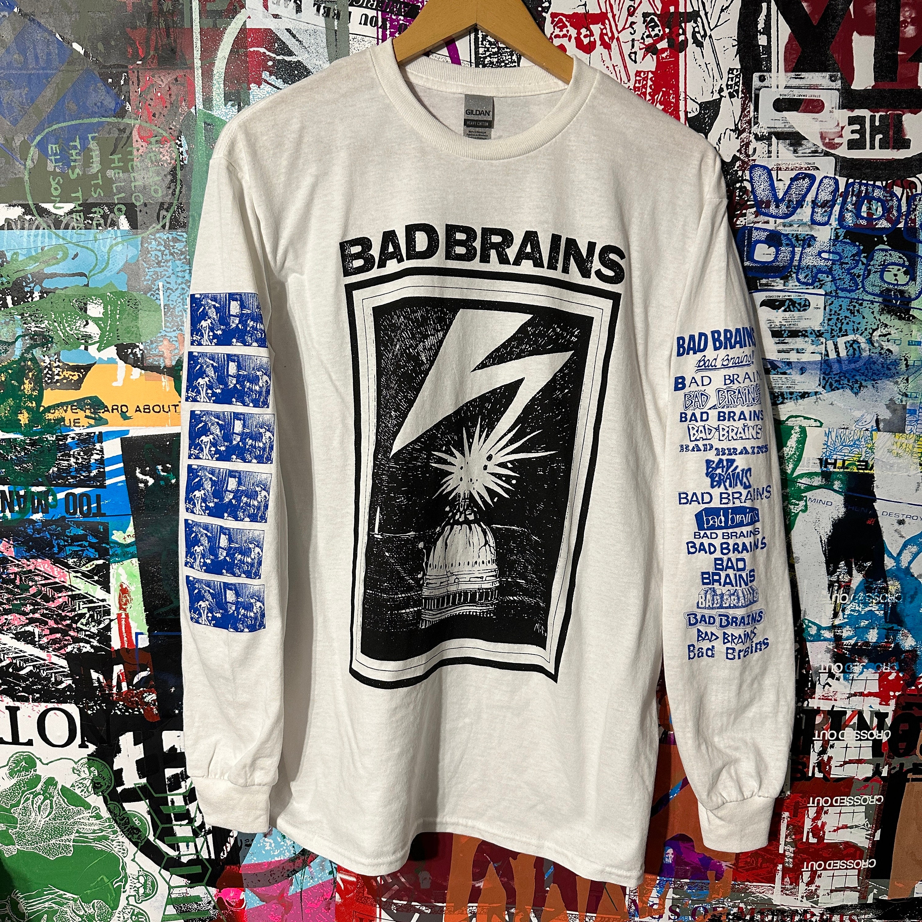 Bad Brains Longsleeve - Etsy Bad Brains Longsleeve - Etsy