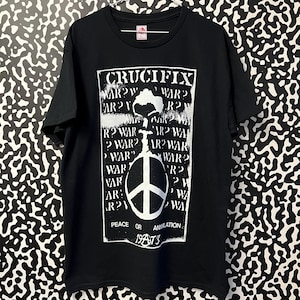 Crucifix Band T Shirt - Etsy