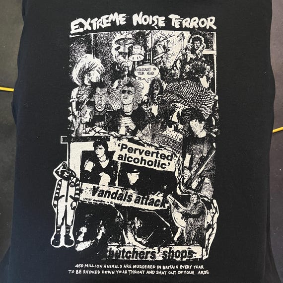 Extreme Noise Terror Shirt - Etsy