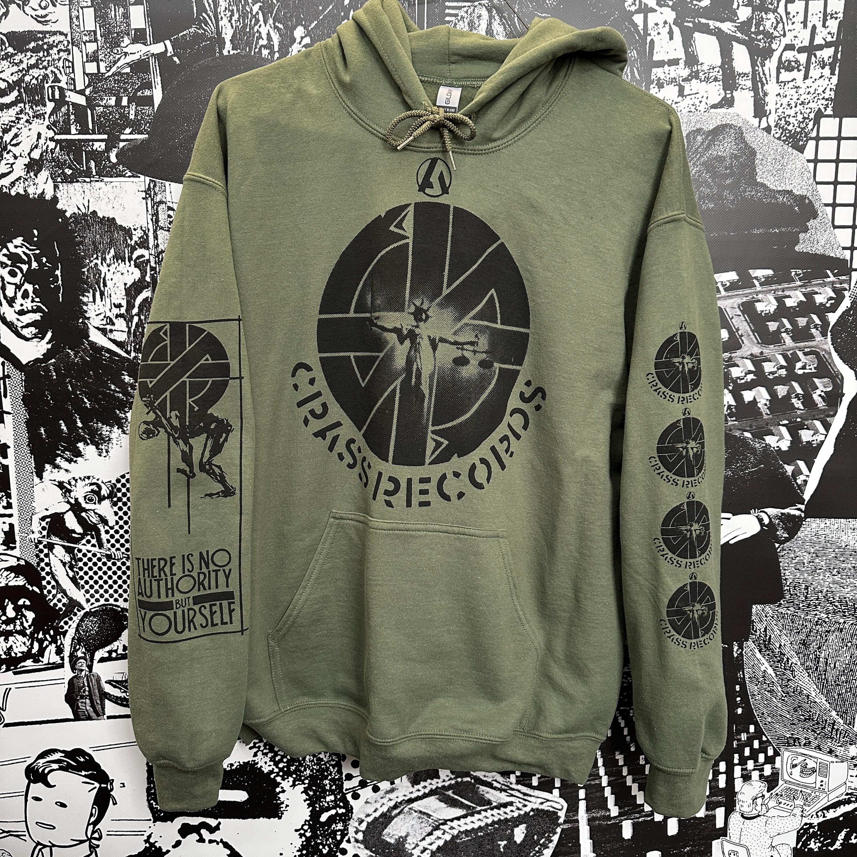 Crass Records Hoodie - Etsy