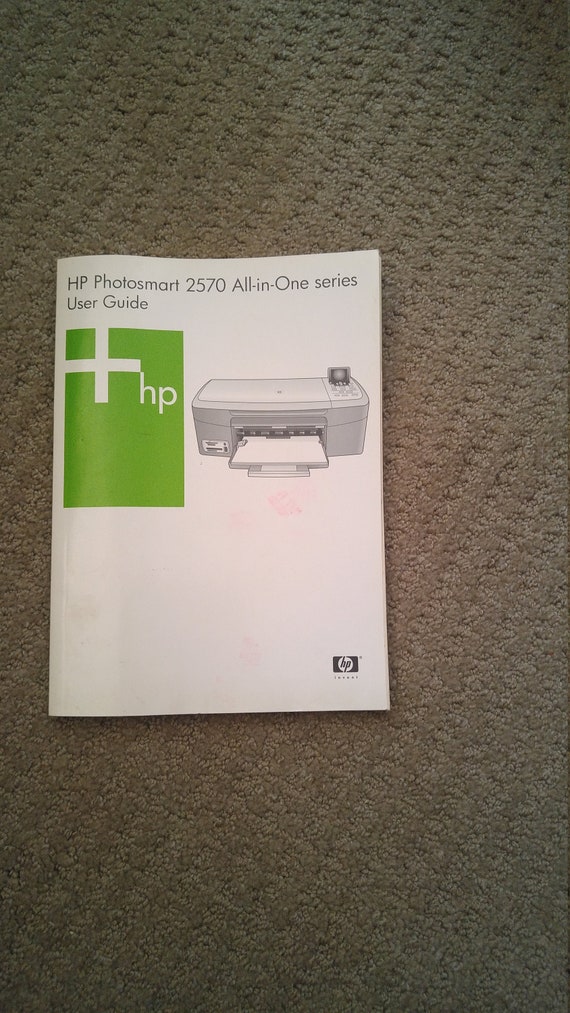 HP Photosmart 2570 All-in-one series  (user guide)