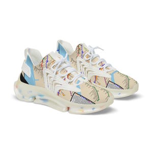 NYC City Map Herren Mesh Sneakers,