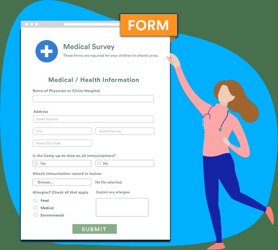 Template of Legal Health Form