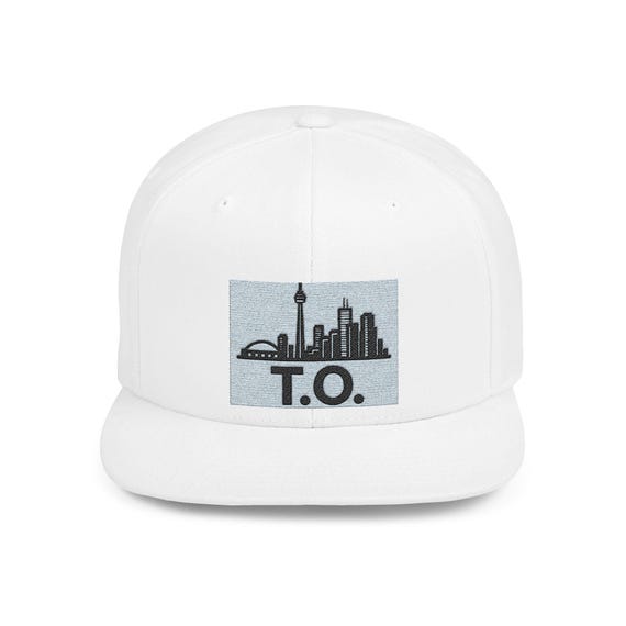 TORONTO Style Flat Bill Snapback Hat by Evolutionoflondon