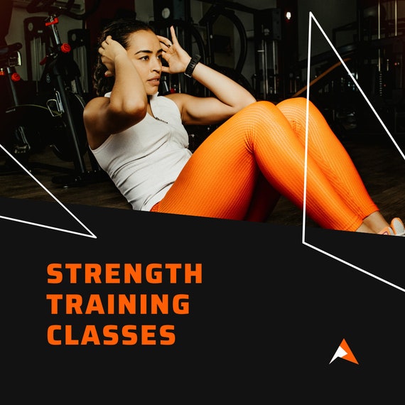 strength training class template  png