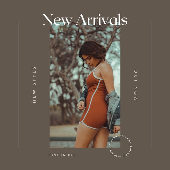 New arrival collection template for instagram business  png