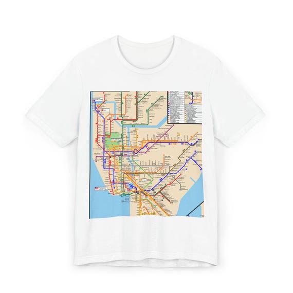 City Map Graphic Tee