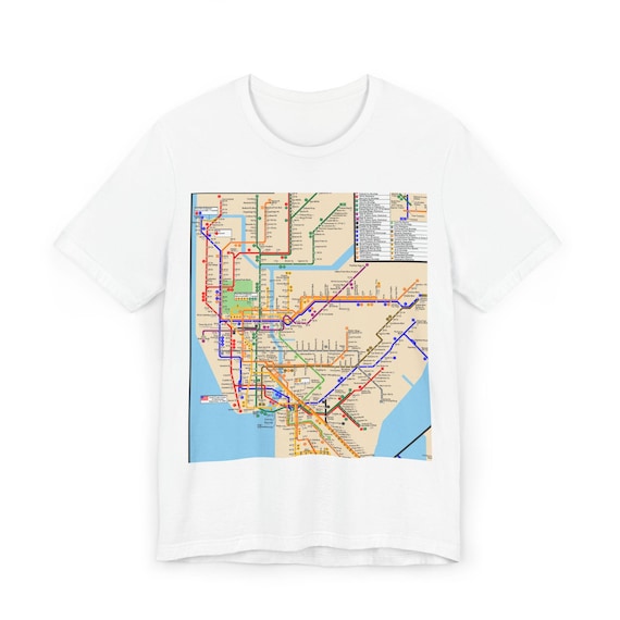 City Map Graphic Tee
