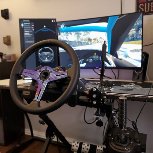 Logitech G29 G923 F1 Steering Wheel Mod Addon With Shifters Etsy