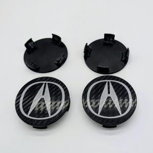 3D Printed Set Of 4 Custom Rota Center Caps - Rota Wheels - 62mm - 67.1mm - 73mm - and more