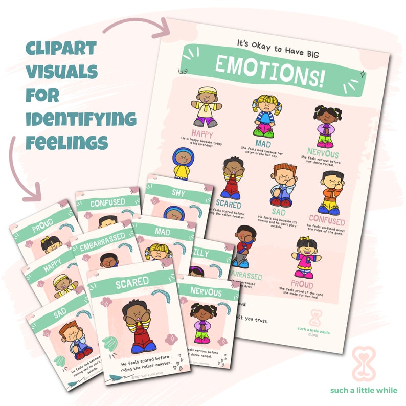 Calm Down Corner Printable Kit for Kids INSTANT PDF DOWNLOAD - Etsy