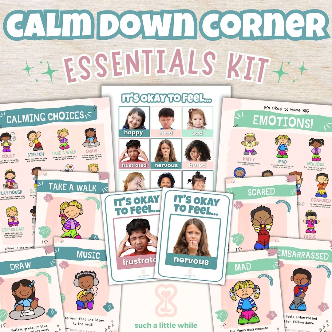 Calm Down Corner Printable Kit - Il 1080xN.5949758069 Jj93 