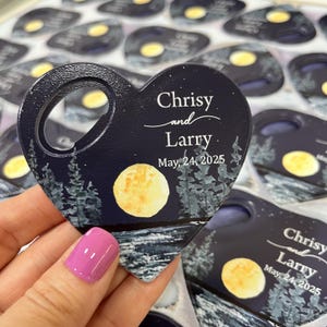 Captivating Keepsakes: Showcase Your Special Event with Customizable Bottle Opener Magnets!