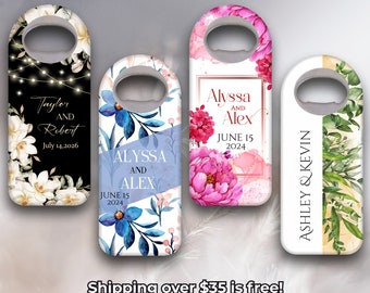 Customized Bottle Opener Magnets: Uniquely Personalized Wedding and Event Favors