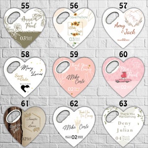 Party Favors, Gifts & Mementos, Heart Magnet Favor, Souvenir for Guests, Save The Date Magnet, Wedding Favors, Thank You Favor, Weddings