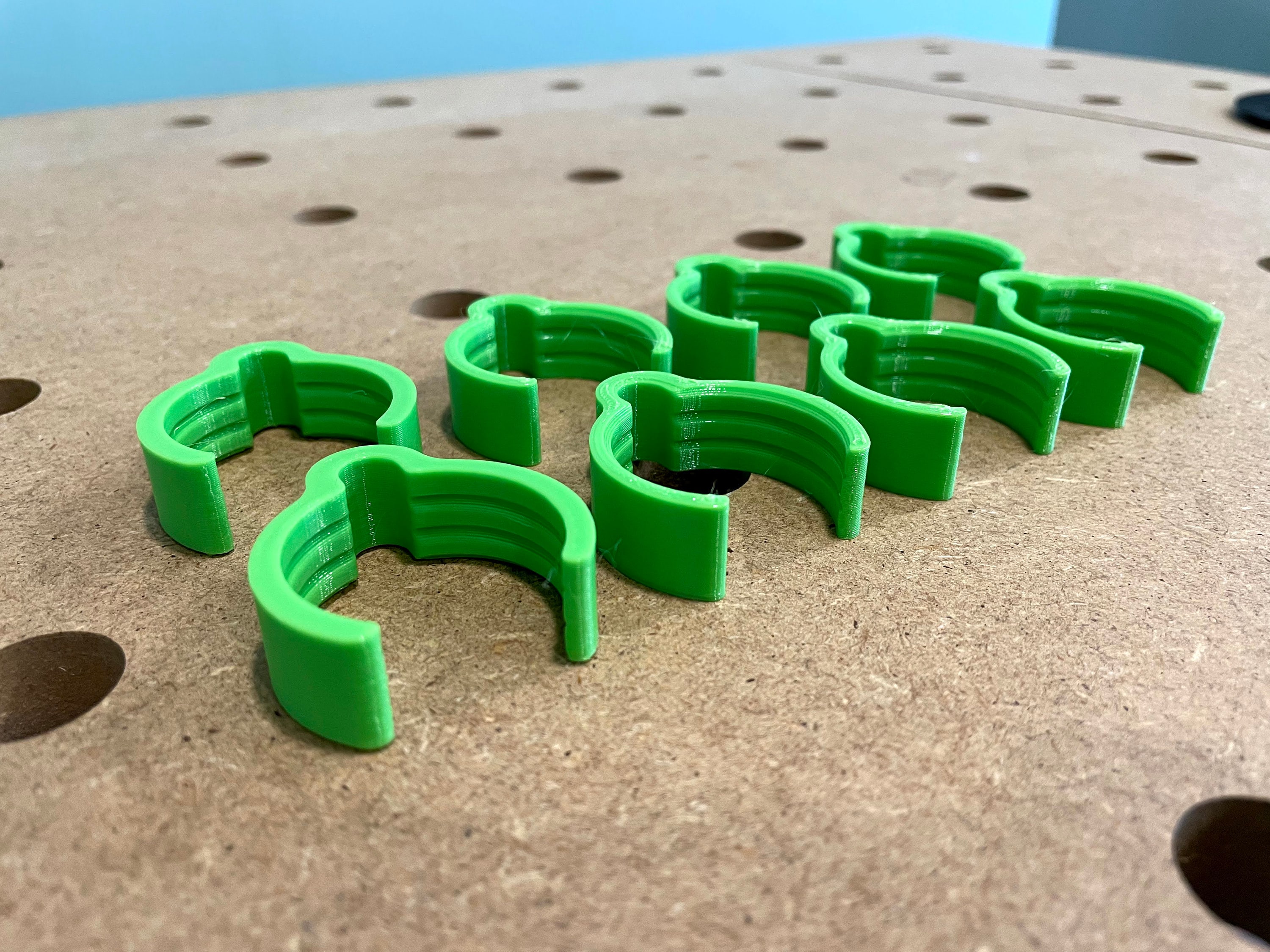 Festool Coiled Hose Clips for 27mm Antistatic Hose CT Vac & Plugit Set