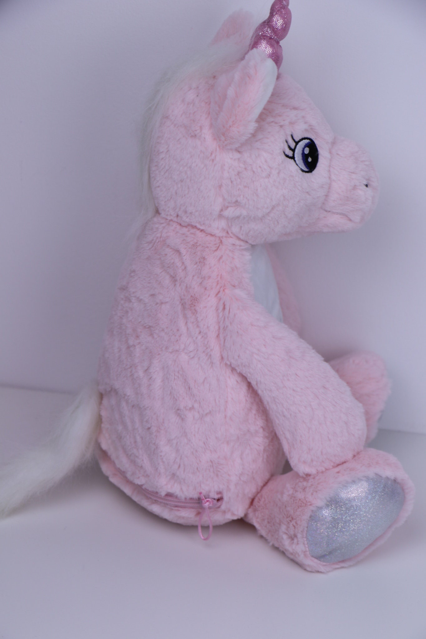 Fluffy Cuddly Unicorn With Name Cuddly Toy Personalized Etsy
