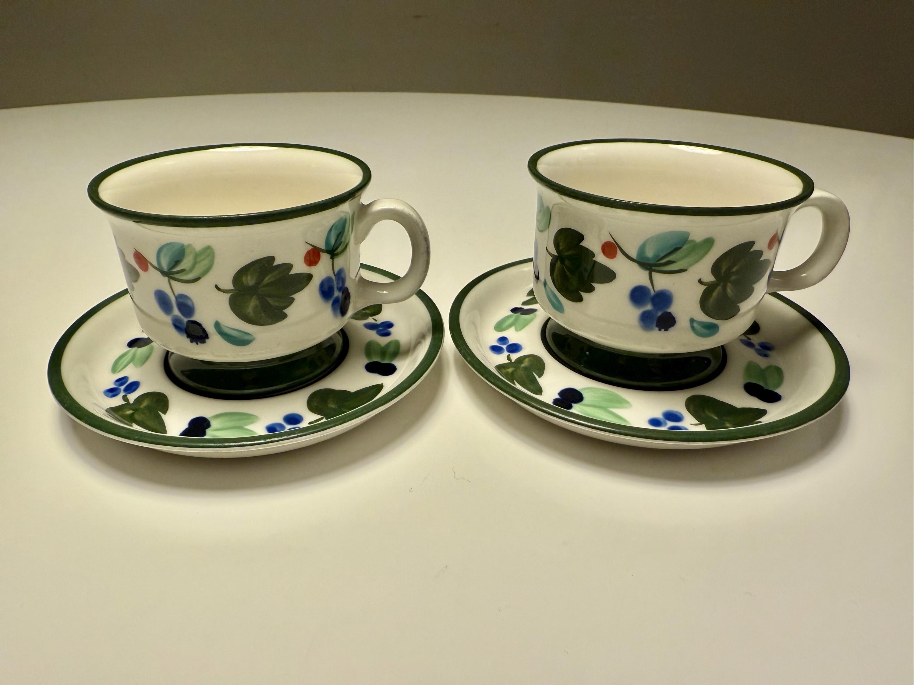 Ultra Rare Arabia Finland ”PALERMO” Coffee Cup With Saucer - Etsy